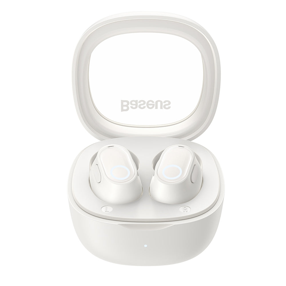 Baseus - Wireless Earbuds Bowie WM02 (NGTW370202) - TWS with Bluetooth 5.3 - Creamy White