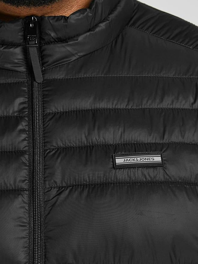 JACK & JONES Jjeace Puffer Colar PS Noos casaco para homem